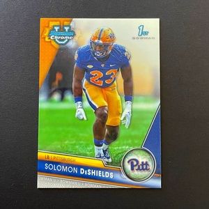 Solomon DeShields: Pittsburgh Panthers, University of Pittsburgh, 2023 Topps